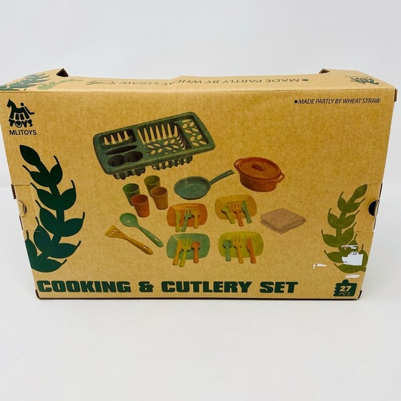 NEW - Kids Play Cooking & Cutlery Set - Picture 4 of 6
